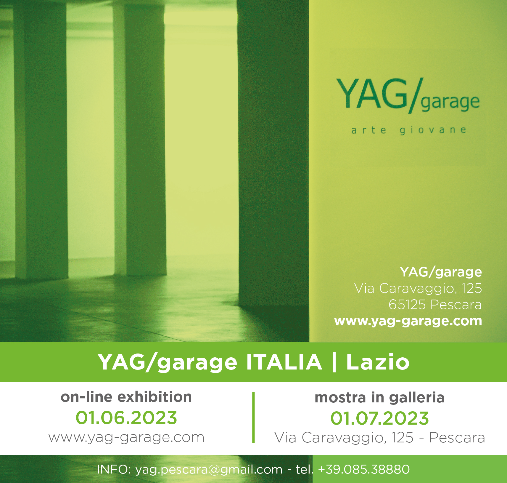 Mostra alla YAG/garage